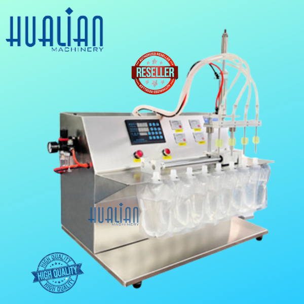 Jual Mesin Filling Semi Auto Pre-Made Bag Liquid Filling Machine ...