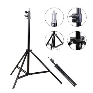 Tripod 2 Meter Free Holder Stand Handphone Tripod Ring Light Stabilizer Universal Mutifungsi