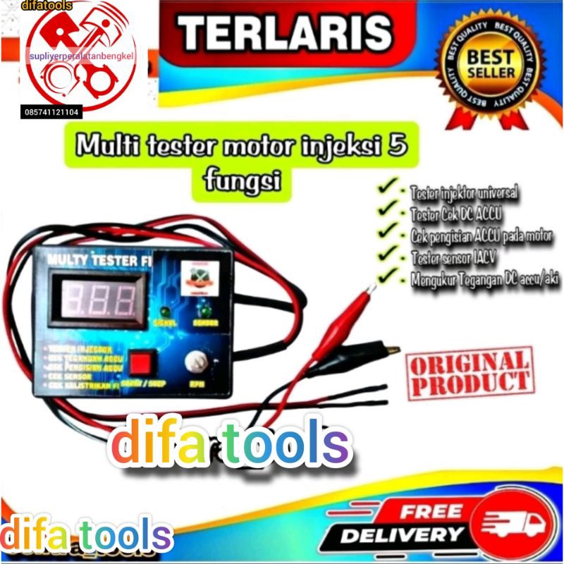 Jual Multitester Digital FI alat cek sensor motor injeksi | Shopee ...