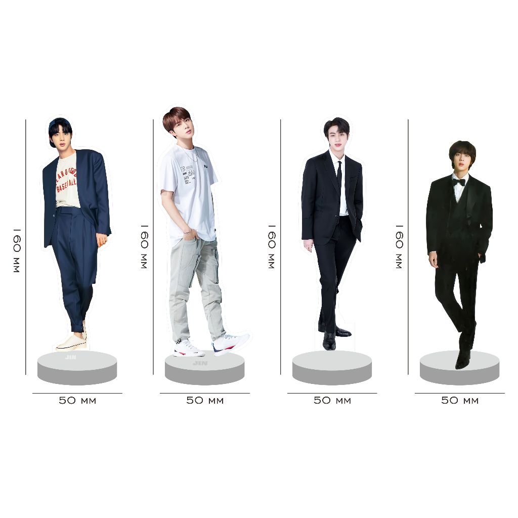 Jual Mini Stand Figure Jin Kim Seok-jin BTS | Shopee Indonesia