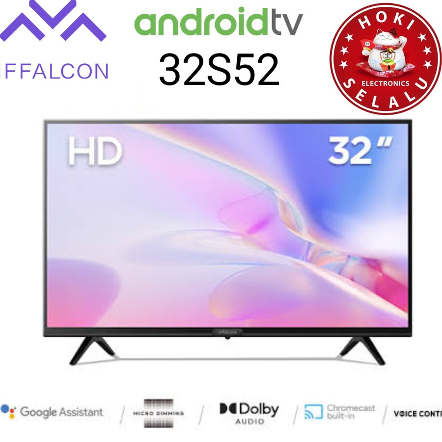 Jual Smart Android Digital TV Iffalcon 32 Inch 32S52 Dolby HDR 10 Voice ...
