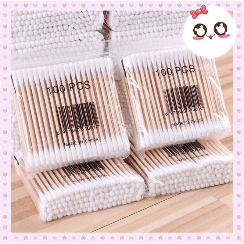 I Cotton Fioc Di Bambù, Tamponi Naturali Per La Pulizia Delle - Foto 2