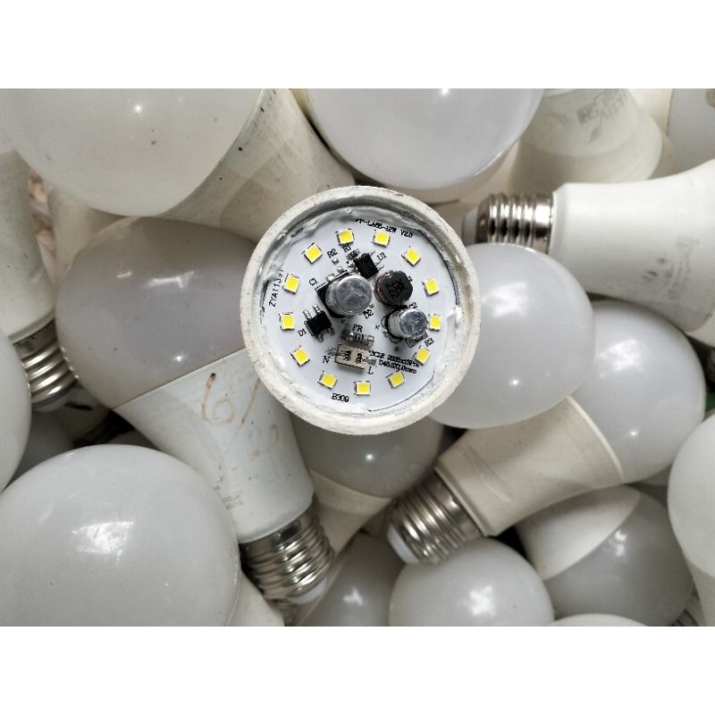 Jual lampu LED rakitan 12w nyala putih terang kualitas bagus(dobel ...