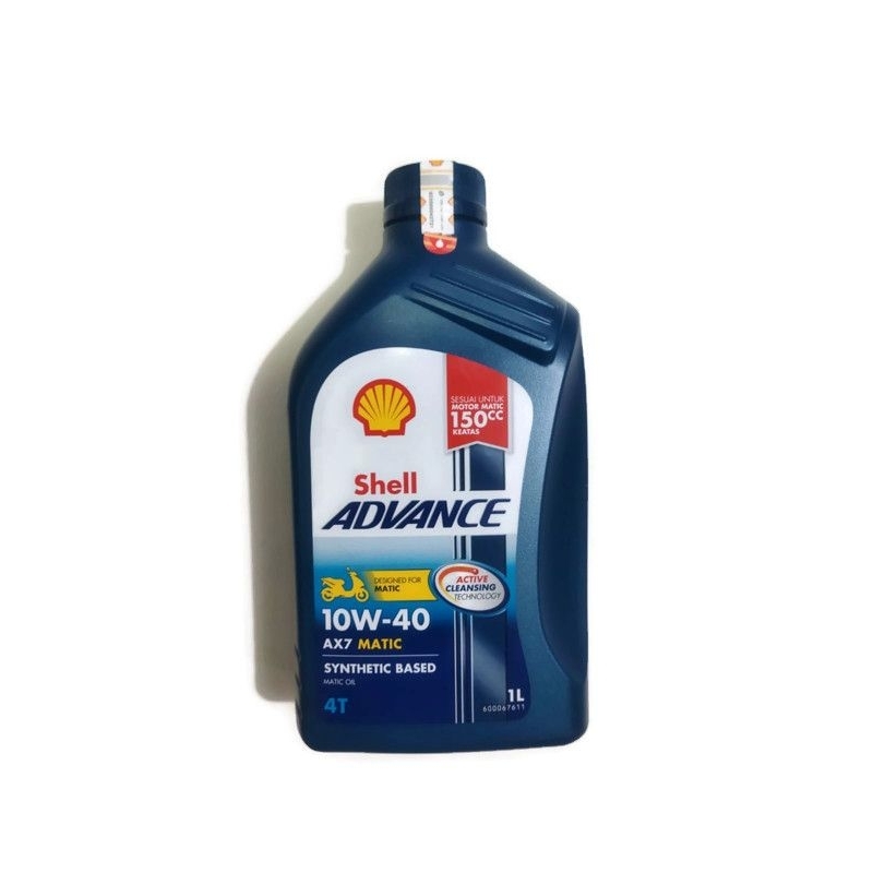 Jual Oli Mesin Motor Matic Shell Advance W Ax Synthetic Based Liter Shopee Indonesia