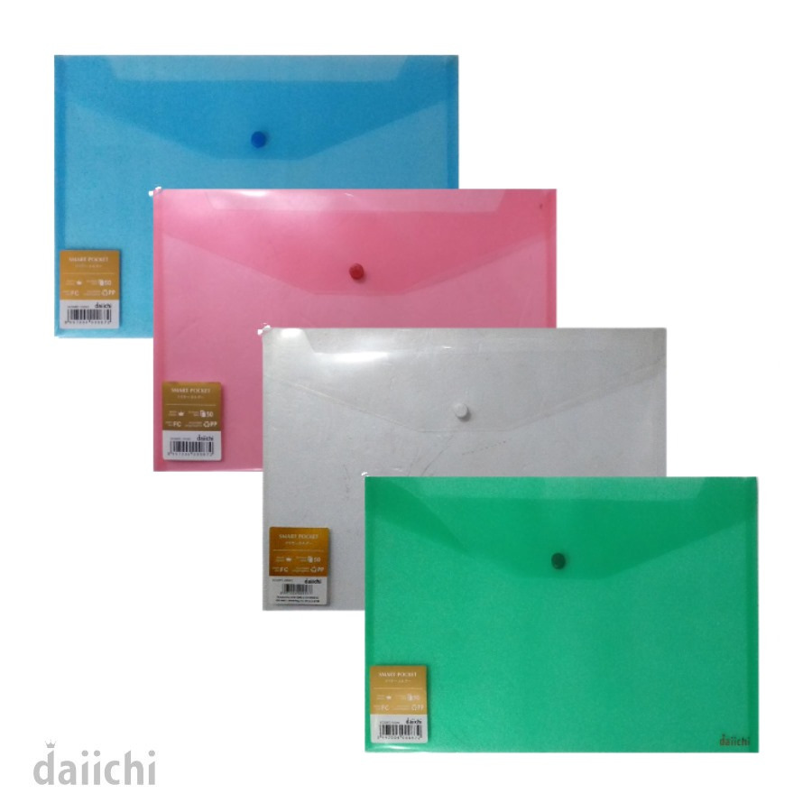 Jual Daiichi - Smart Pocket Map Plastik Kancing Daiichi Classic A5/FC ...