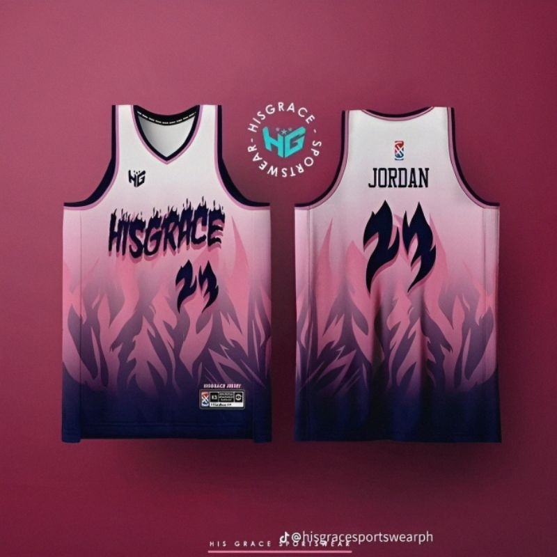 Jual Jersey Basket/Basketball Costum Fullprinting (Gratis Nama dan ...