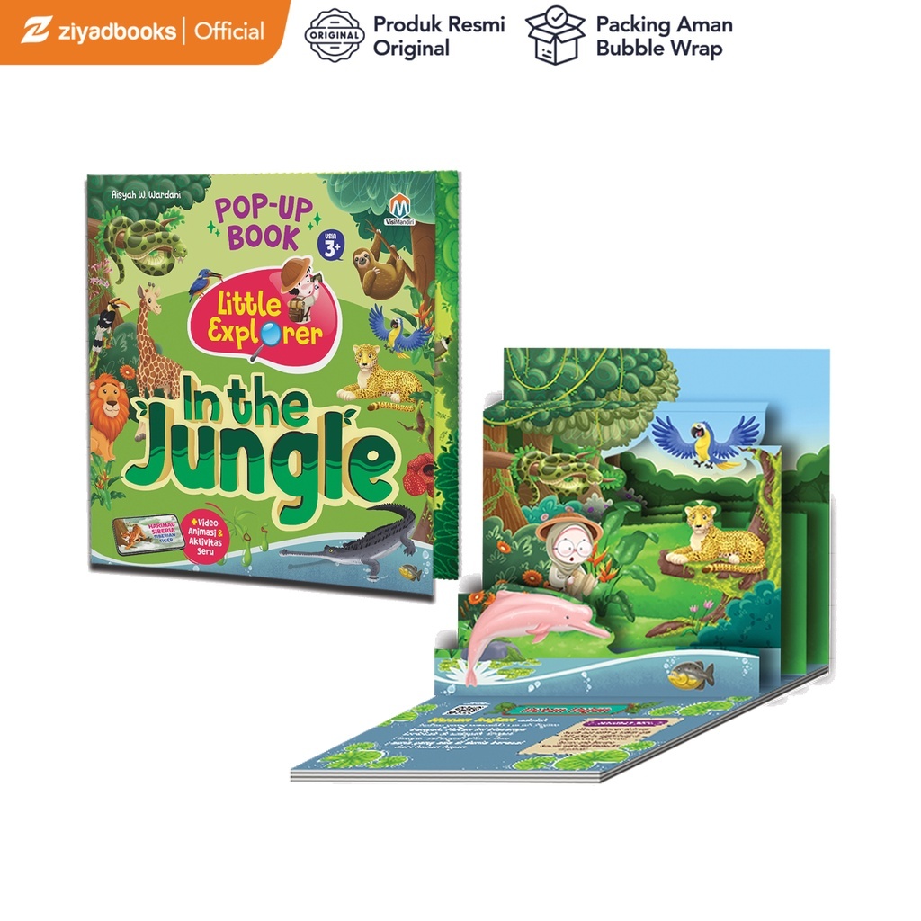 Jual Buku Anak - Little Explore In The Jungle Pop Up Book | Shopee ...