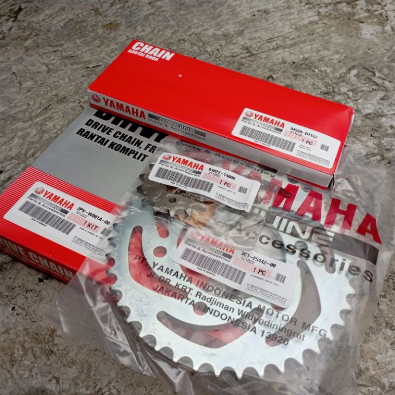 Jual Gear Set Gegearset Girset Gir Set Jupiter Mx King Mxking Vixion New Nvl Nva Original