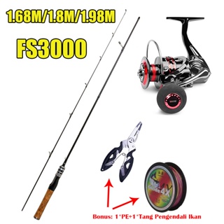 Fishing Rod Reel Combo 1.68M-1.8M Lure Predatory Fishing 7.2:1