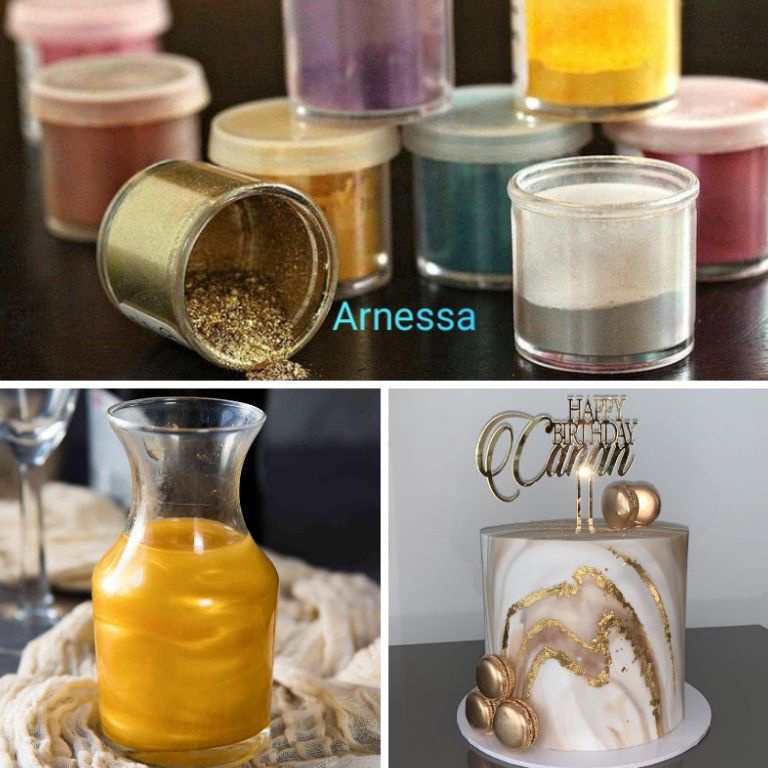 Jual CA0VK PROMO Luster dust 6gr Lustre dust edible glitter halal