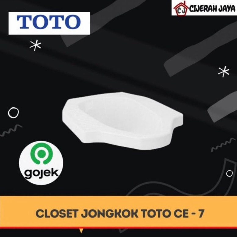 Jual Serba Murah Closet Kloset Jongkok Toto CE7 Putih Single Bowl ...