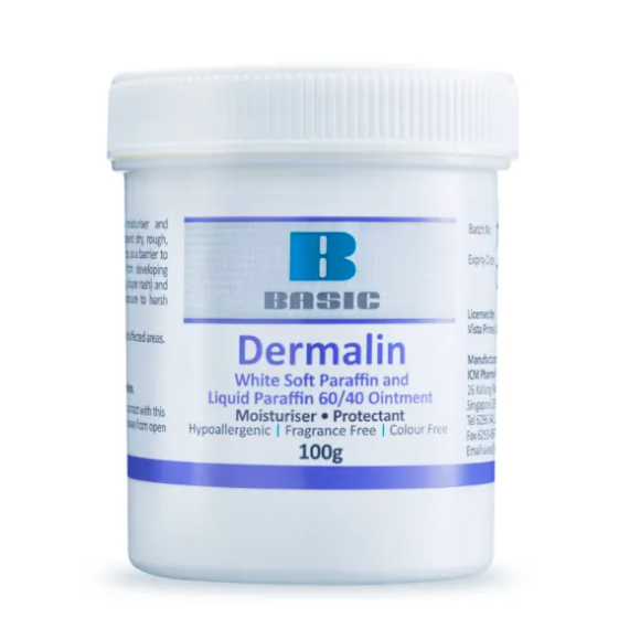 Jual BASIC Dermalin (White Soft Paraffin and Liquid Paraffin 60/40 ...
