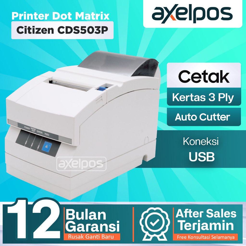 Jual Printer Kasir Dot Matrix Citizen Cd S503p Setara Epson 220 Autocutter Shopee Indonesia 6906