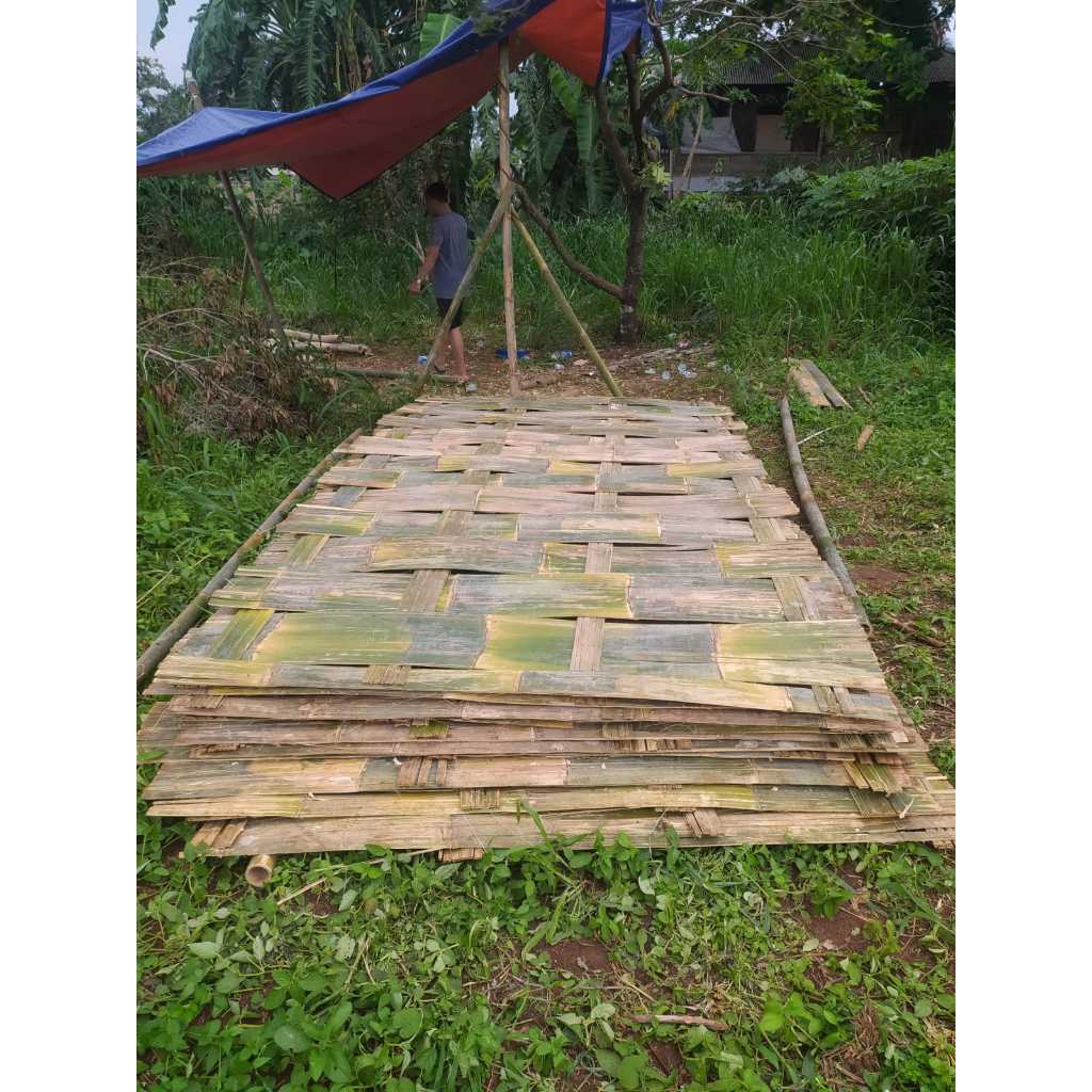 Jual Gedek Bambu Pelepuh | Gedek Proyek | Gedek Pager | Gedek | Harga ...
