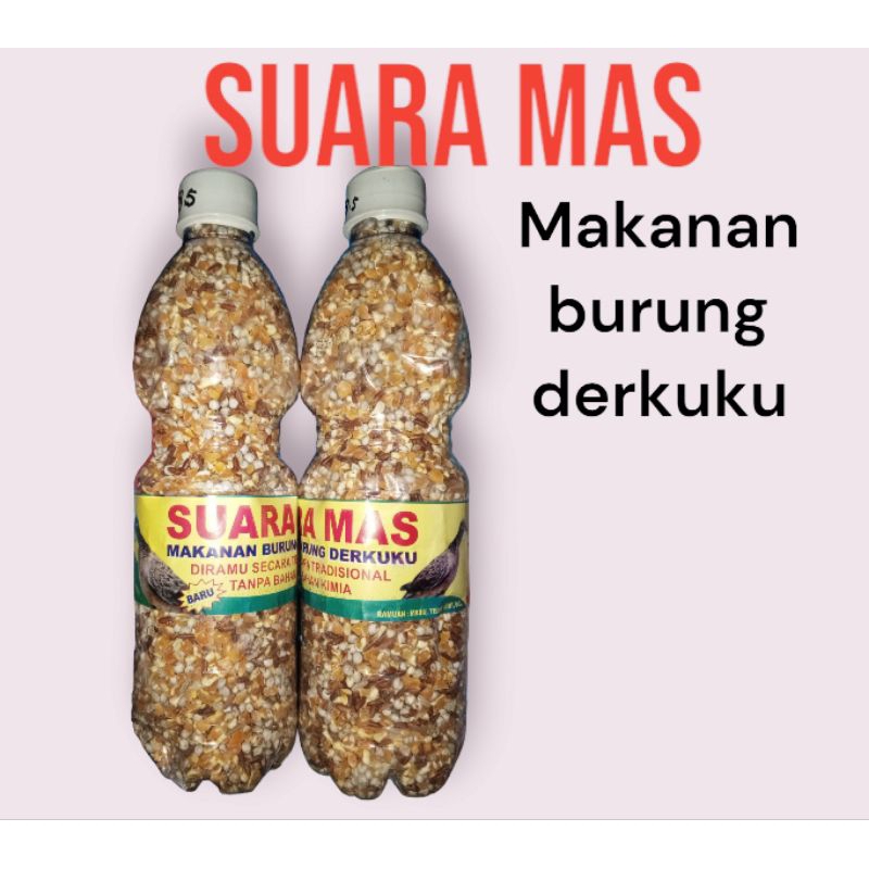 Jual SUARA MAS makanan burung derkuku (botol) | Shopee Indonesia
