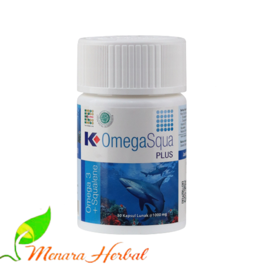Jual Kapsul Omega 3 Squalene K Omega Squa Plus 30 Kapsul Original I Kapsul Minyak Ikan Omega 3