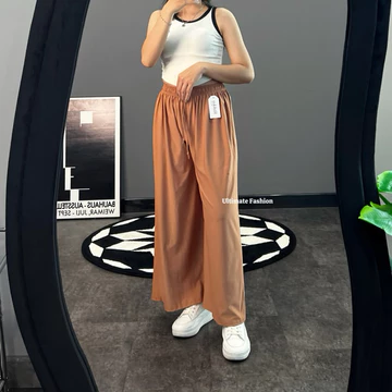 Kulot Jersey Lalisa Highwaist Bahan Jersey Premium Ukuran Standar Dan Jumbo (Bisa Buat Ibu