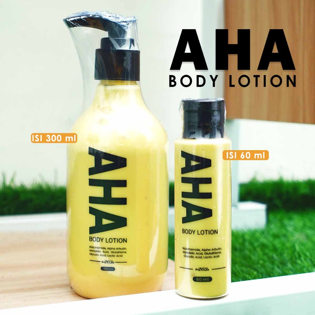 Jual N203R AHA Body Lotion Handbody Pencerah Kulit - 60 ml atau 300ml ...