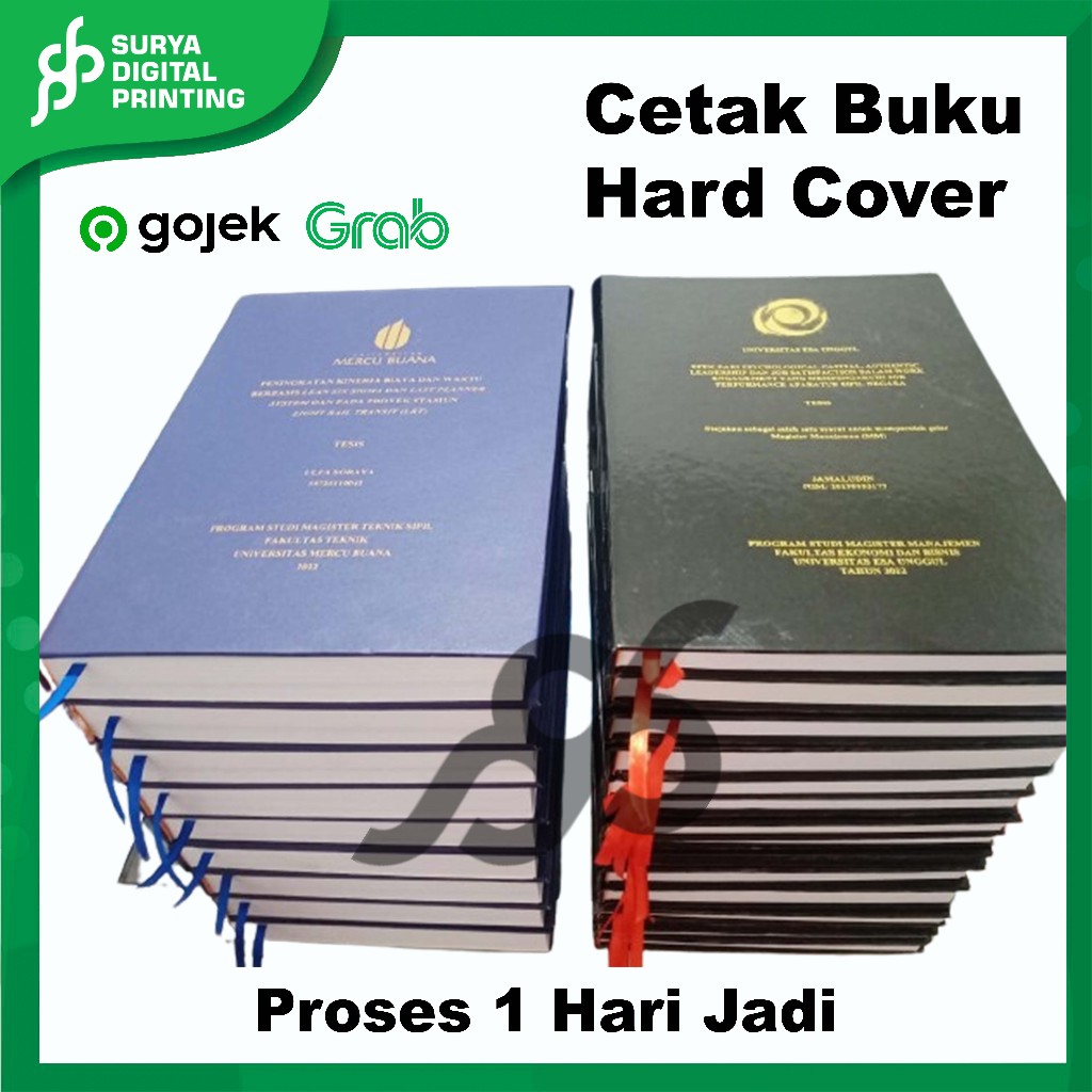 Jual Cetak Buku | Hardcover A4, A5, Hitam Putih - BUKU HD A5 | Shopee ...