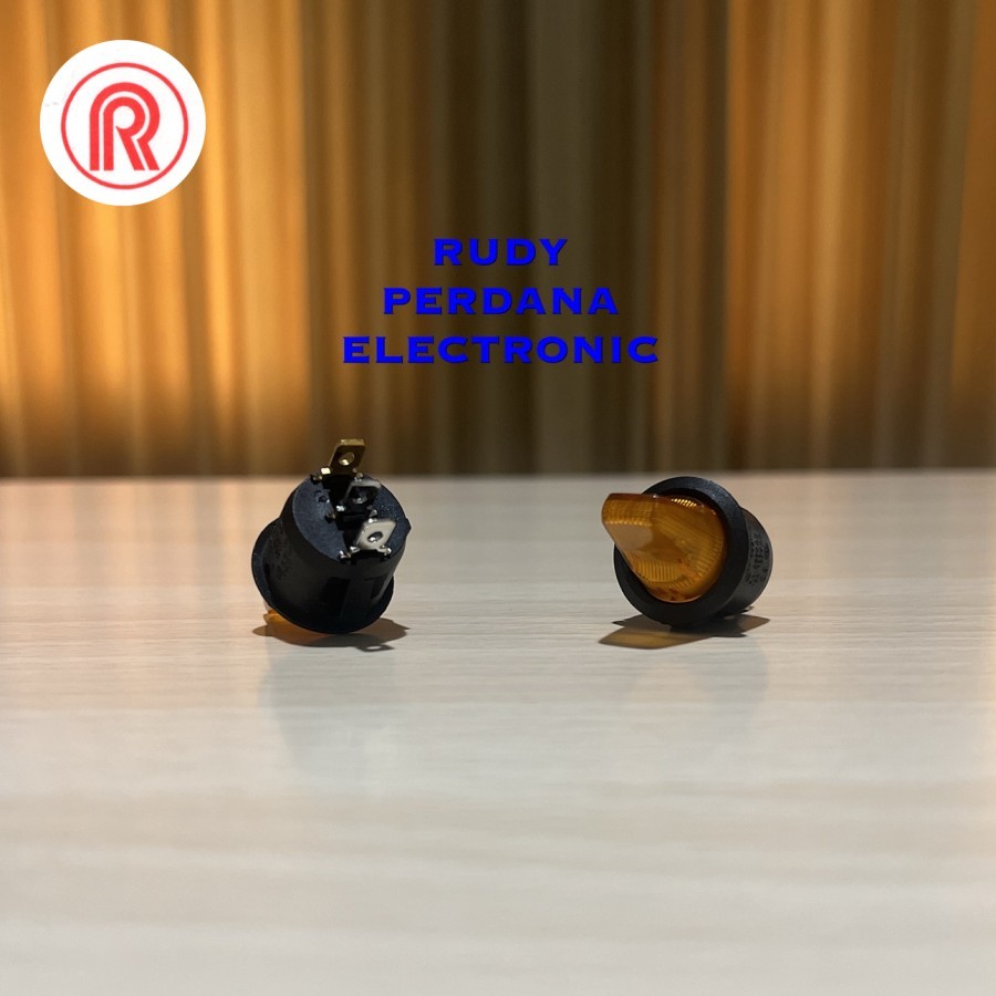 Jual SWITCH ROCKER SAKLAR ON OFF 3 PIN BULAT 6A 250V 10A 125V LED TUAS ...