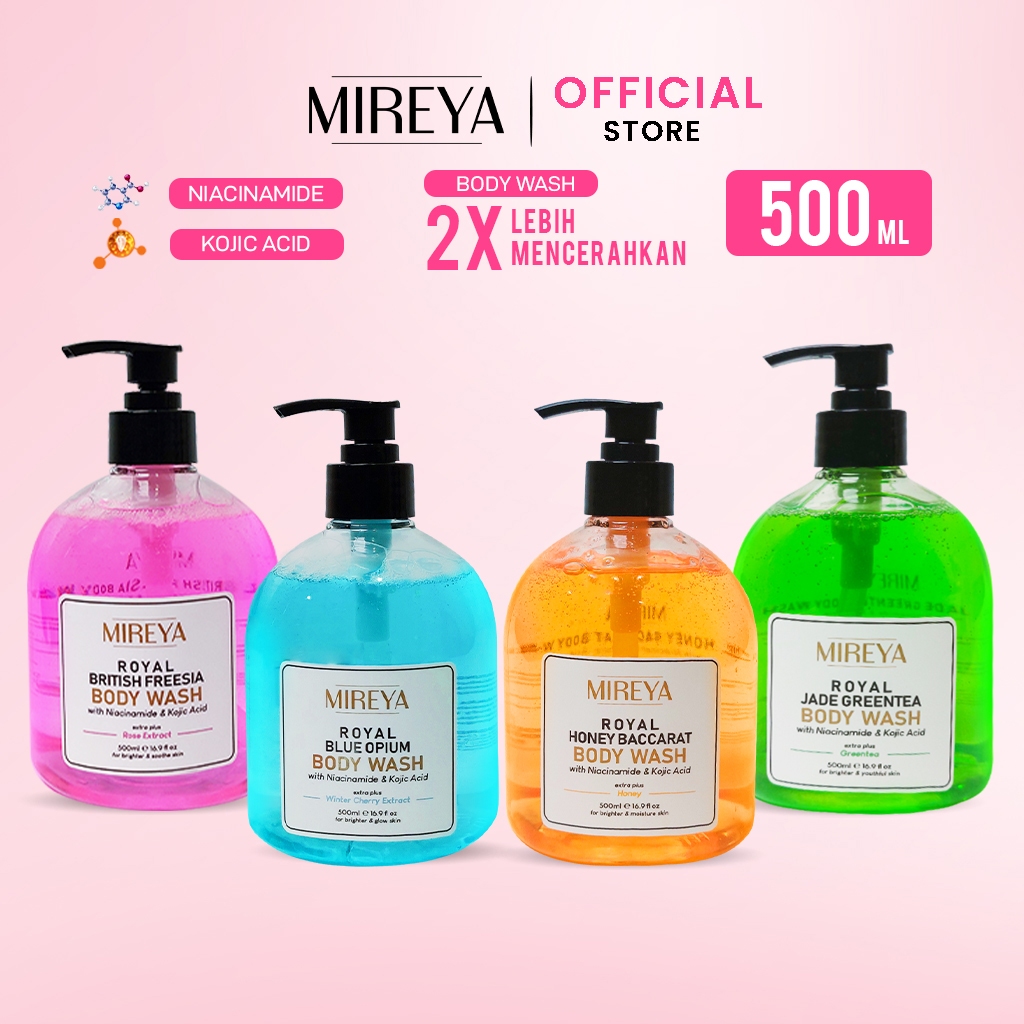 Jual [500ML BASMI JERAWAT BADAN] Mireya Royal Body Wash with