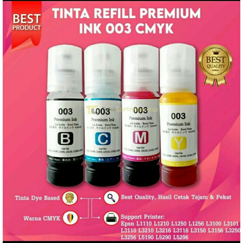 Jual Tinta Epson L1110 L3100 L3101 L3110 L3116 L3150 Shopee Indonesia 3458