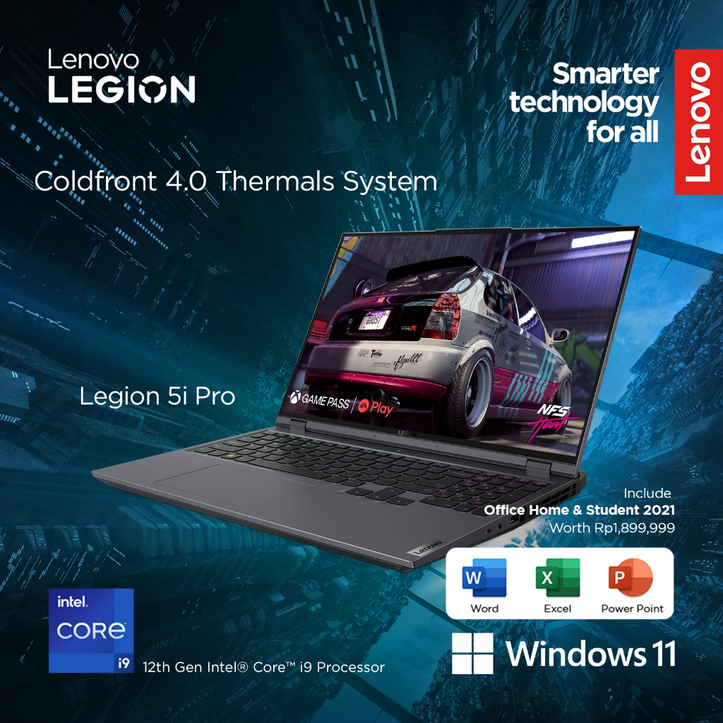 Jual Lenovo Legion 5i Pro 16IRX8-EBID Gaming Laptop | Shopee Indonesia