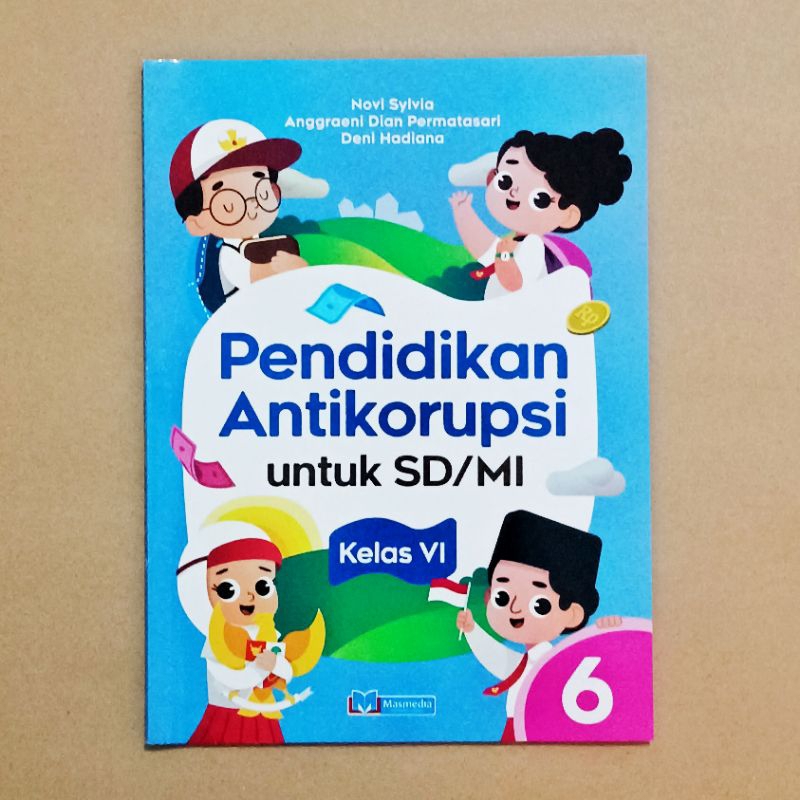 Jual Buku Pendidikan Anti Korupsi Kelas 1 2 3 4 5 6 Penerbit Masmedia ...