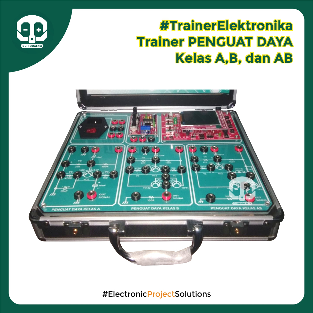 Jual Trainer Penguat Daya (Kelas A, B, & AB) - Duinodaeng | Shopee ...