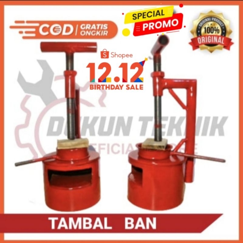 Jual [PROMO] Alat Tambal Ban Bakar Manual Tambal Ban Sepeda Motor ...