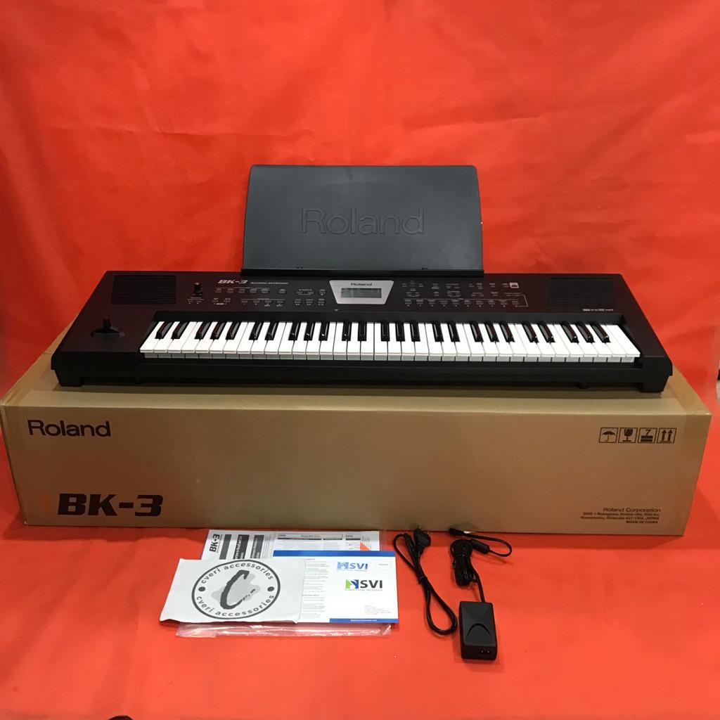 Jual Roland BK3 61-Keys Backing Keyboard Original BK-3 | Shopee Indonesia