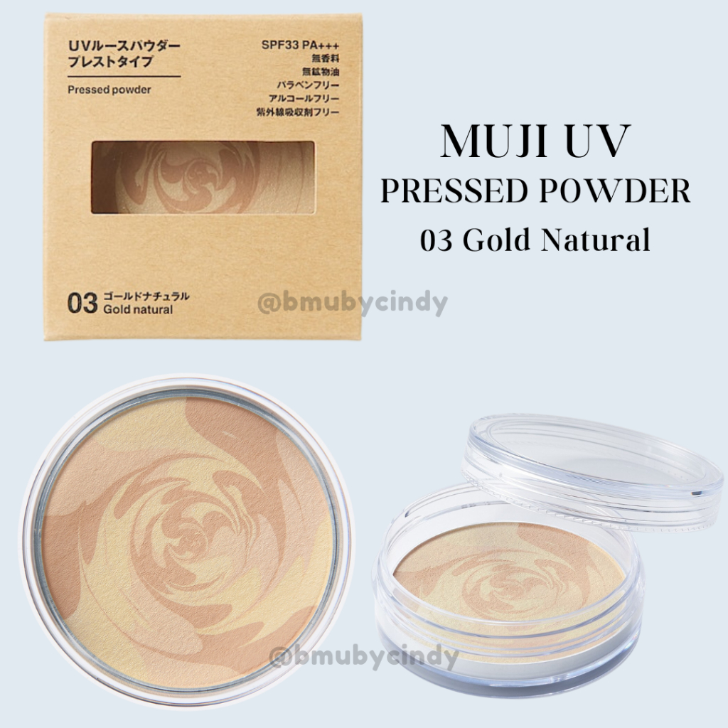 Jual Muji Pressed Powder UV SPF 33 PA+++ ORIGINAL Japan 8.5gr | Shopee ...