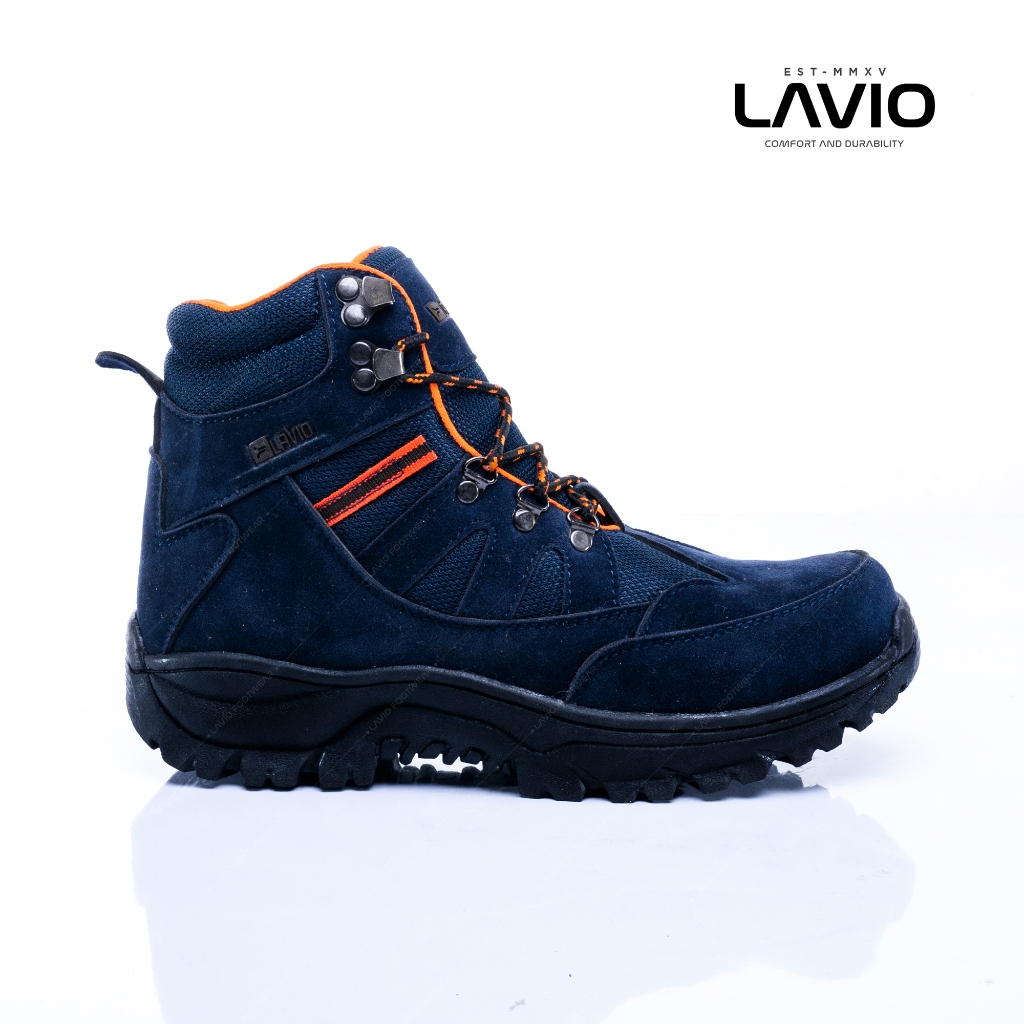 Jual Sepatu Safety Boots Ujung Besi Kerja Proyek Outdoor Riding Keren ...