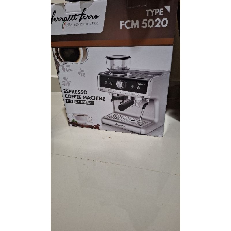 Jual Ferratti Ferro espresso coffee machine type FCM 5020 | Shopee ...