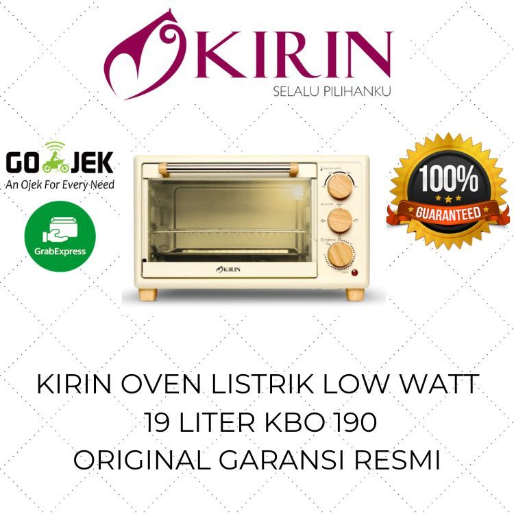 Jual Kirin Oven Listrik Low Watt OMNI 19 Liter KBO 190 Model Terbaru