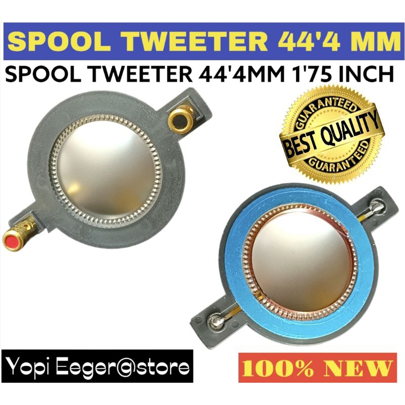Jual SPOOL TWEETER DRIVER SOUND 44'4MM 1'75 INCH SPOOL TWEETER DRIVER ...