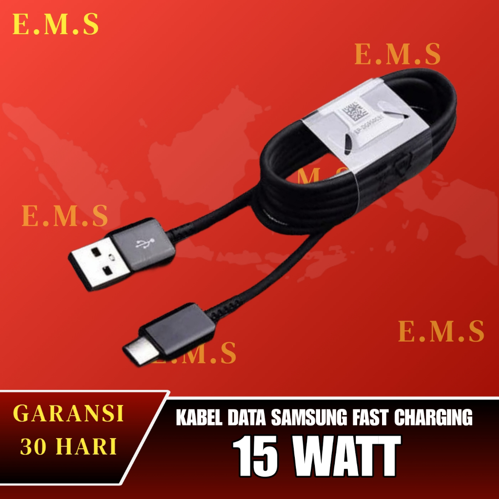 Kabel USB Fast Charging Samsung Galaxy A30 A30s A31 A31s ORIGINAL 100%  Kabel Data USB Type C - Main Image