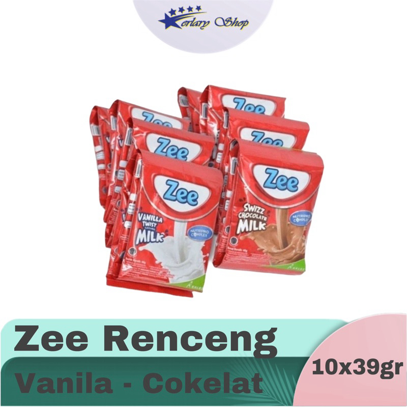 Jual ZEE Renceng 10x40gr rasa vanila dan coklat / Zee Renceng | Shopee ...
