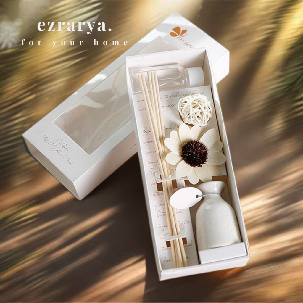 Jual Reed Diffuser Pengharum Ruangan Hampers Reed Diffuser Rattan Stick ...