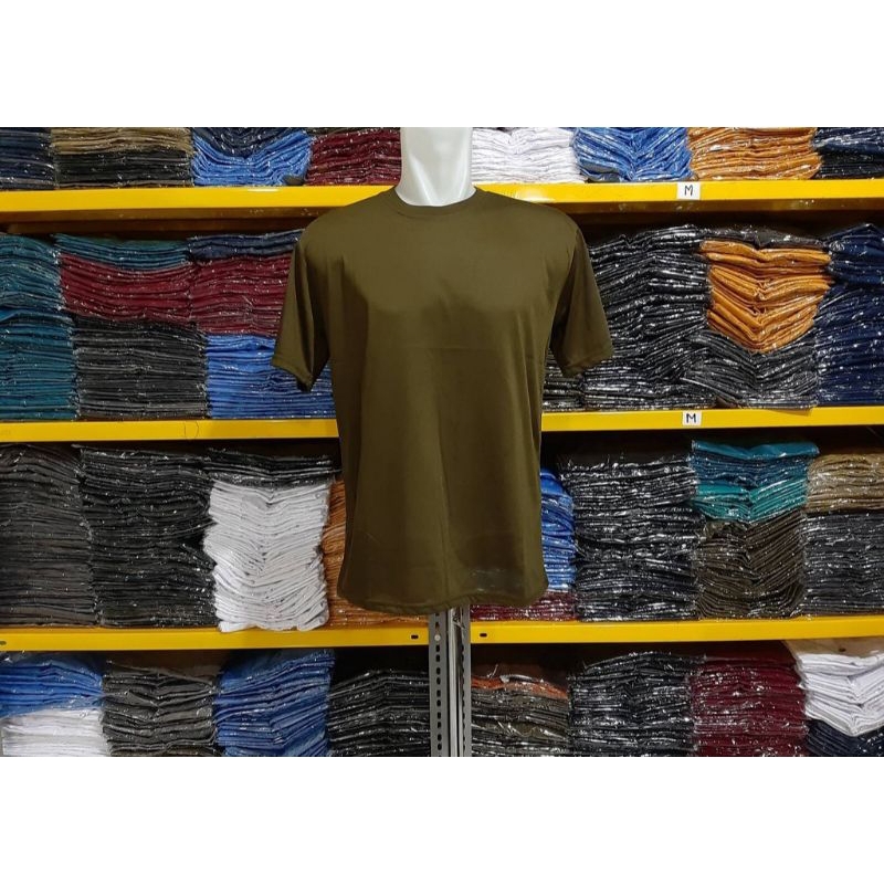Jual [KAOS POLOS TERMURAH] Kaos Polos Atasan Pria Wanita Pendek PE 24s