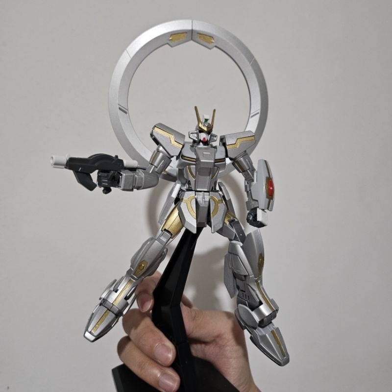 Jual HG Stargazer Gundam Bandai Repaint Titanium Silver Gold Metalic ...