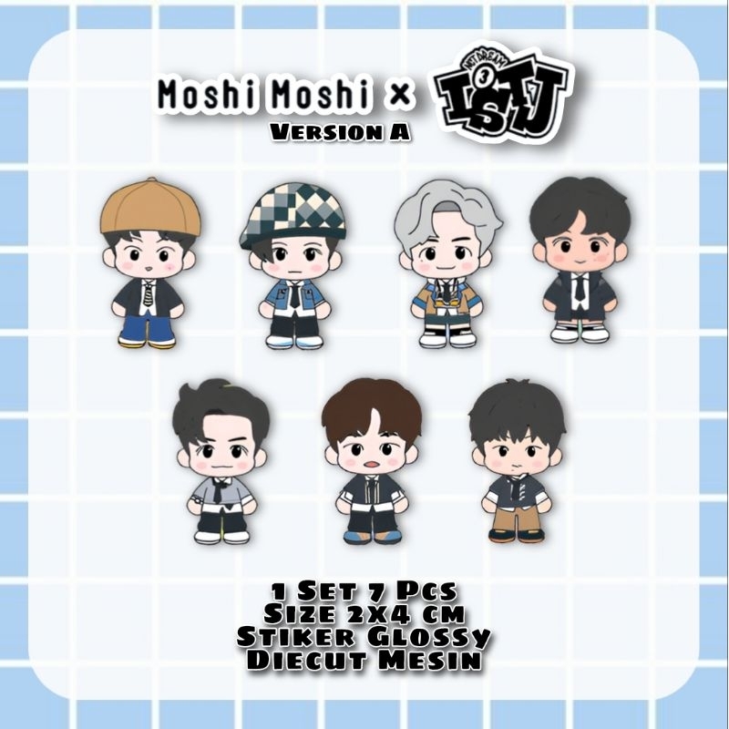 Jual Stiker NCT Dream Moshi Moshi Sticker Set 7 Pcs | Shopee Indonesia