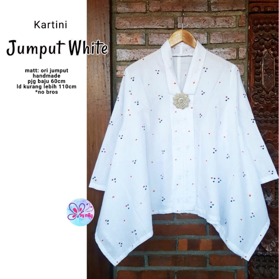 Jual Warna Warni Batik - XXL XXXL Jumputan White Series dan Bahan Kain ...