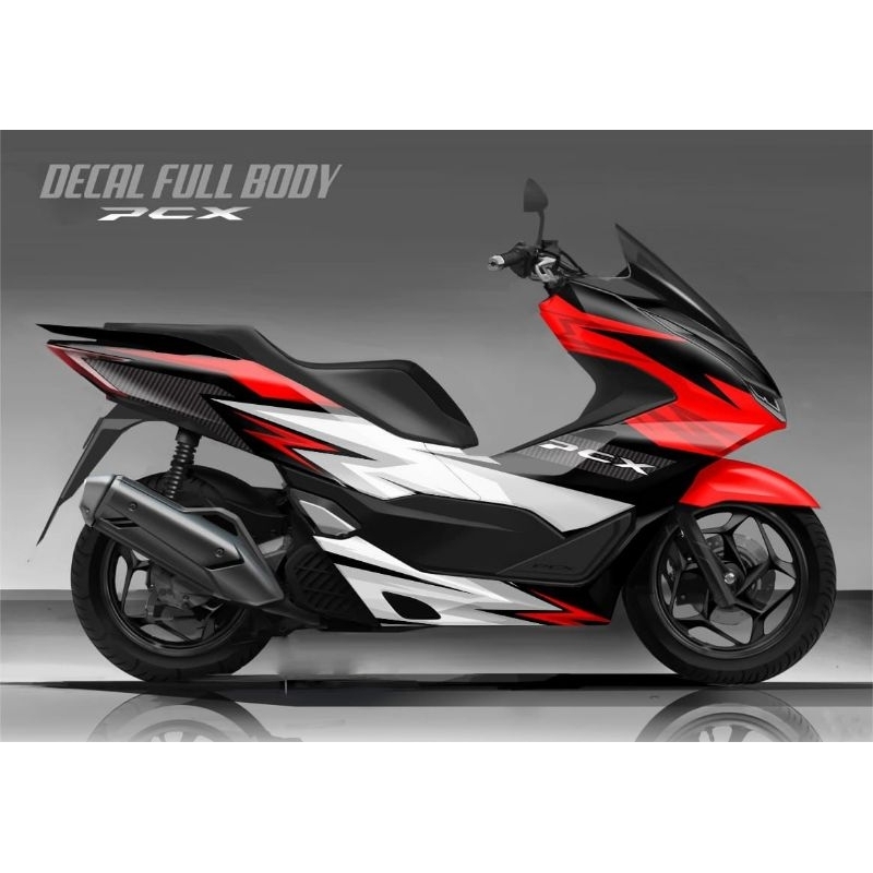 Jual Stiker / sticker decal Yamaha PCX NEW FULL BODY | Shopee Indonesia