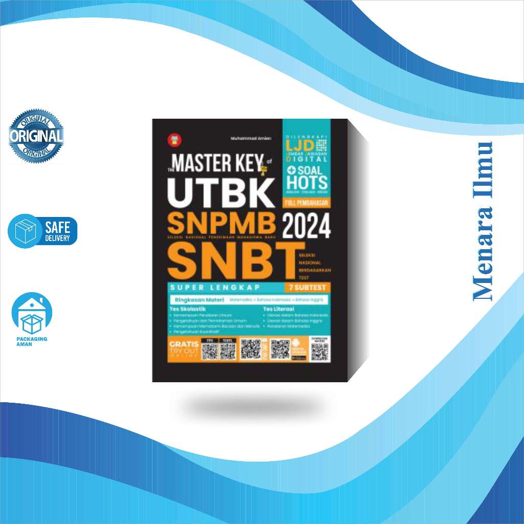 Jual Buku The Master Key Of Utbk Snpmb Snbt 2024 Shopee Indonesia