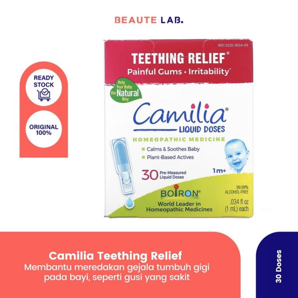 Jual Camilia Baby Teething Relief 30 Pipet/Single Liquid Dose