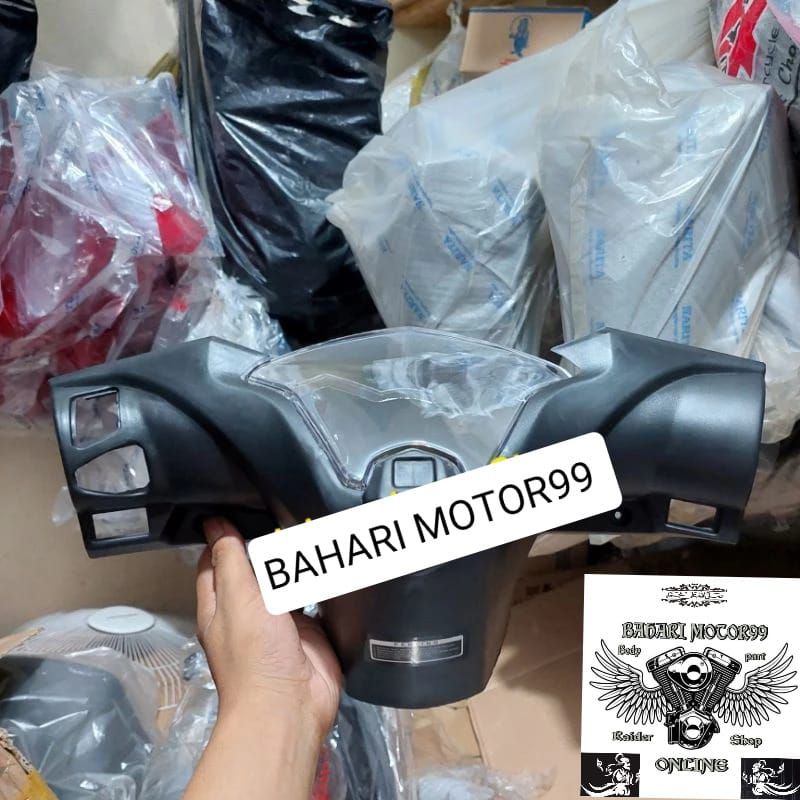 Jual Cover Batok Kepala Bagian Belakang Mika Kaca Spidometer Honda Beat