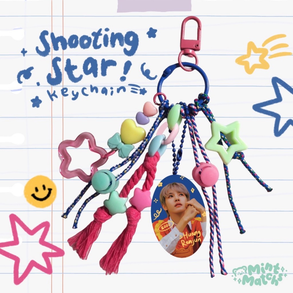 Jual [mintmatchs] Shooting Star Keychain Bag Charm NCT DREAM Shopee