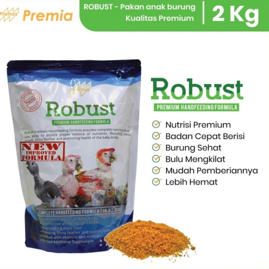 Jual Bubur Lolohan Baby Burung Robust 2 Kg Loloh Parrot Mirip Zupreem ...
