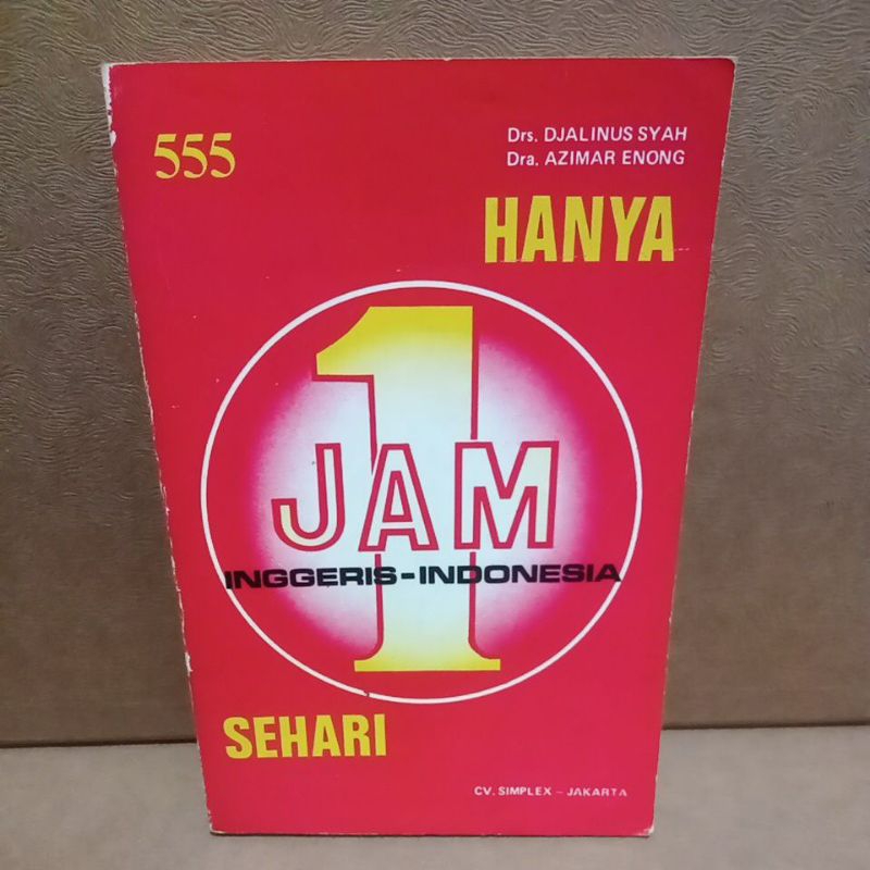 Jual Buku Original HANYA SATU JAM SEHARI - CV SIMPLEX | Shopee Indonesia